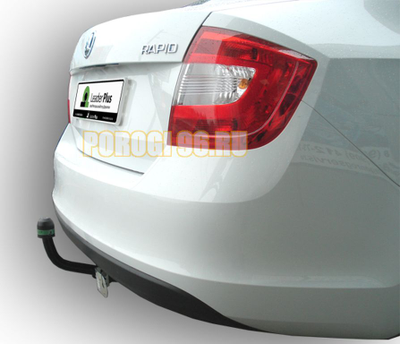 Фаркоп Лидер-Плюс на седан и лифтбек для Volkswagen Polo/Skoda Rapid 2009-2019