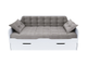 Детская кровать с выдвижным ящиком СПОРТ Лайт (серый) (спальное место 800*1700)