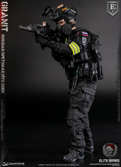 Спецназ МВД СОБР "Гранит" - Коллекционная ФИГУРКА 1/6 RUSSIAN SPETSNAZ MVD SOBR GRANIT ELITE EDITION (78103) - DAMTOYS