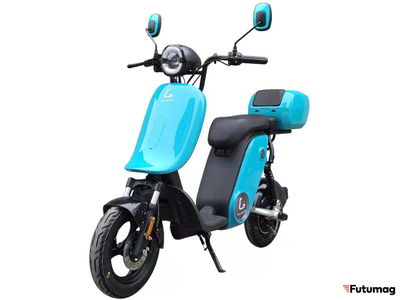 Электроскутер Kugoo king 1000W 60V 17.8ah голубой