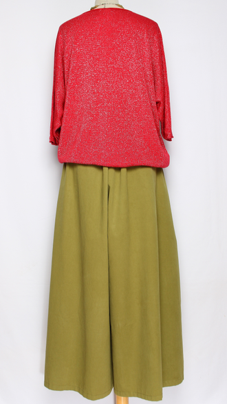 ДЖЕМПЕР-ПУЛОВЕР"КИМОНО ЛЮРЕКС " синий, красный, черный, бирюзовый, горчичный, лайм, сирень, хаки р.46-52