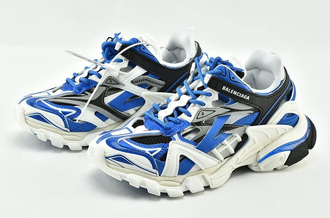 Balenciaga blue track sneakers best sale