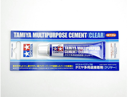 Tamiya: Многоцелевой прозрачный клей для хромированных и прозрачных деталей (20 гр.)
