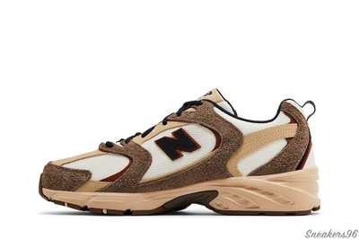 New Balance 530 Dark Mushroom Lncense/Бежевые Мужские (41-45)