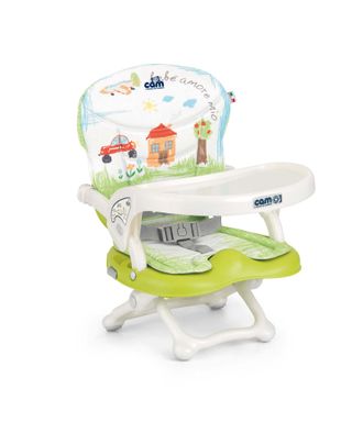 Стульчик для кормления Cam Smarty Pop 222 салатовый Bebe amore mio