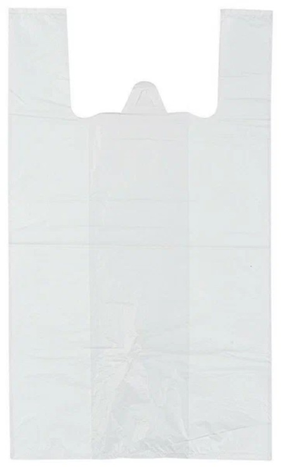 Пакет-майка 30(+15)*60см (100 шт.), 16мкм