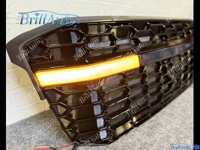 Решетка Toyota Land Cruiser 300 LED антихром
