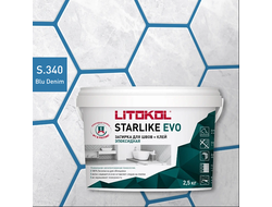 Эпоксидная затирка для швов STARLIKE EVO S. 340 Blu Denim