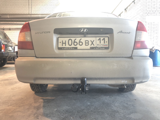 Фаркоп Bosal 4221-A для Hyundai Accent II седан 1999-2012