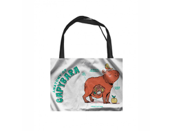 Сумка-шоппер горизонтальная Капибара, Kapibara-san №32
