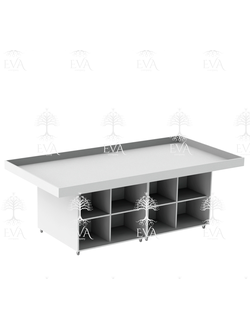 СТОЛ ДЛЯ СОРЕВНОВАНИЙ И ЗАНЯТИЙ ПО РОБОТОТЕХНИКЕ НА КОЛЁСАХ С ОТКРЫТЫМИ ЯЧЕЙКАМИ СТАНДАРТ