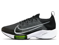 Кроссовки Nike Air Zoom Tempo NEXT Flyknit Black White Volt CI9923-001