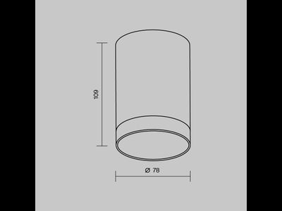 Потолочный светильник Luxe, O500CL-L10B3K