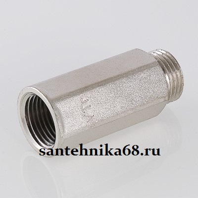 Удлинитель под ключ шестигранный VALTEC 1/2" вн/нар.р. 10 - 50 мм