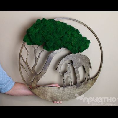 ЖИВАЯ ЭКО-КАРТИНА 1017