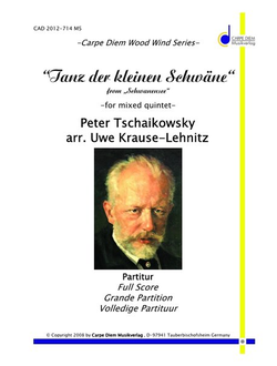 Peter Tschaikowsky Tanz der kleinen Schwäne for mixed quintet