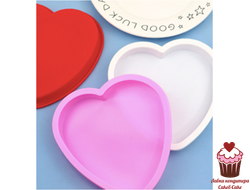 Форма для начинки Сердце силикон 15см