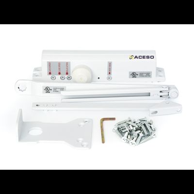 Дверной доводчик с отсрочкой закрывания до 35 секунд. Морозостойкий с ветровым тормозом.