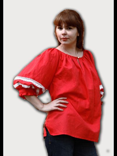 Блуза -Крестьянка