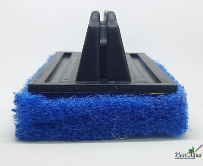 Скребок ручной с губкой 9х14