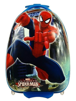 Детский чемодан Человек-паук (Spider-man) синий