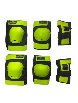Комплект защиты Tech Team Safety line 900 зеленый