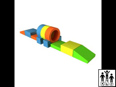 Мягкий спортивный модуль «2 колеса»