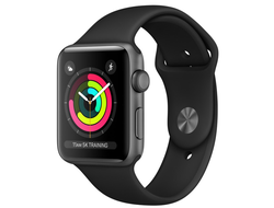 Apple Watch Series 3 38mm Space Gray/Black