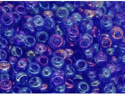 БИСЕР PRECIOSA 10/0 - 50г - 31050 ПРОЗРАЧНЫЙ РАДУЖНЫЙ СИНИЙ