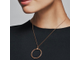 Кулон для шармов Pandora «O» Средний Rose