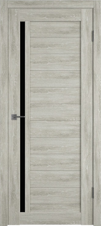 Дверь ПО Atum 9 Lin Vellum Black Gloss