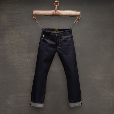 Джинсы =Brave Star= Strongman 16.5oz 'Blue Blood' Selvage Denim