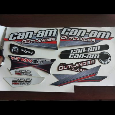 Наклейки G1 BRP can-am 650 800 outlander 2008 заводские Екатеринбург