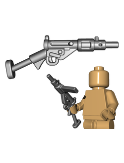 Британский пистолет-пулемет СТЕН (цвет: сталь)