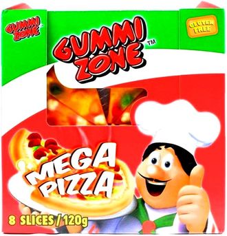 Мармелад Gummi Zone "Мега Пицца"/Mega Pizza 120гр (10 шт)*4