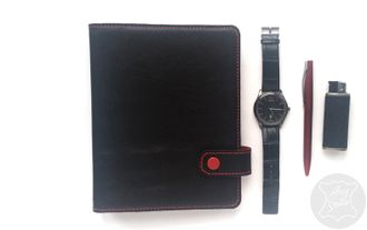 Мужской органайзер из натуральной кожи, кожаный ежедневник, ежедневник ручной работы, ежедневник спб