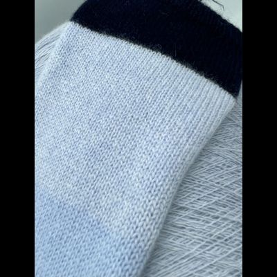 LINSIEME art. MATIS  (Линсиеме арт. Матис) 90% Merinos Extrafine Supergeelong (Меринос экстрафайн), 10% Сashmere (Кашемир) Nm. 2/30 1500 метров в 100 гр. цв. 2280 бледно-голубой меланж