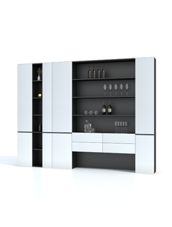 кухоння мебель Буфет Wine Cabinet 2