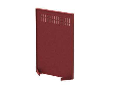 Перегородка прямоугольная с декором "Диаграмма роста"