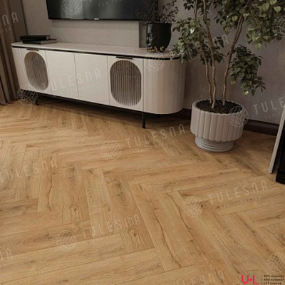 Кварцвиниловая плитка Tulesna Art Parquet LVT Nobile / Благородный 1005-1101 43 класс толщина 2.5 мм с фаской клеевая 2.2278 м2