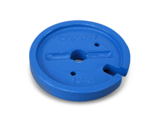 Утяжелитель-груз НЕВА D10 (1шт) (диск4/4,50*10) (круглый) 10кг (на колеса и на штырь) 005.67.0092-07