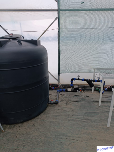 Система тумана низкого давления (480м2) 9,6 х 50м расход 5,2м3/ч (без ёмкости)