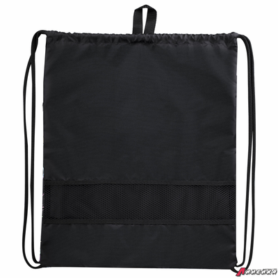 Мешок для обуви BRAUBERG БОЛЬШОЙ, с ручкой, карман на молнии, сетка, 51×41 см, «Feathers». 271057