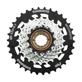 Трещотка Shimano MF-TZ510-7 MEGARANGE: 7ск, 14-34Т