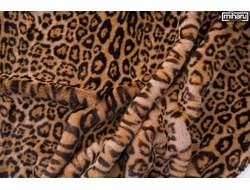 Ткань мех искусственный под леопарда PL158