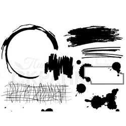 Фоновые штампы. Кляксы