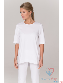 ТУНИКА МЕДИЦИНСКАЯ DR.SUPER "HELEN" БЕЛАЯ
