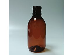 Флакон ПЭТ 200мл/28мм, коричневый, арт.1294