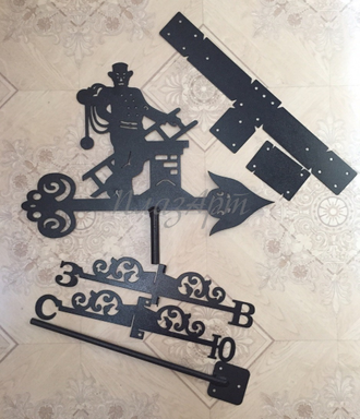 флюгер Трубочист