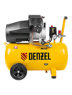 Компрессор воздушный DCV2200/50, прямой привод, 2.2 кВт, 50 литров, 380 л/мин Denzel